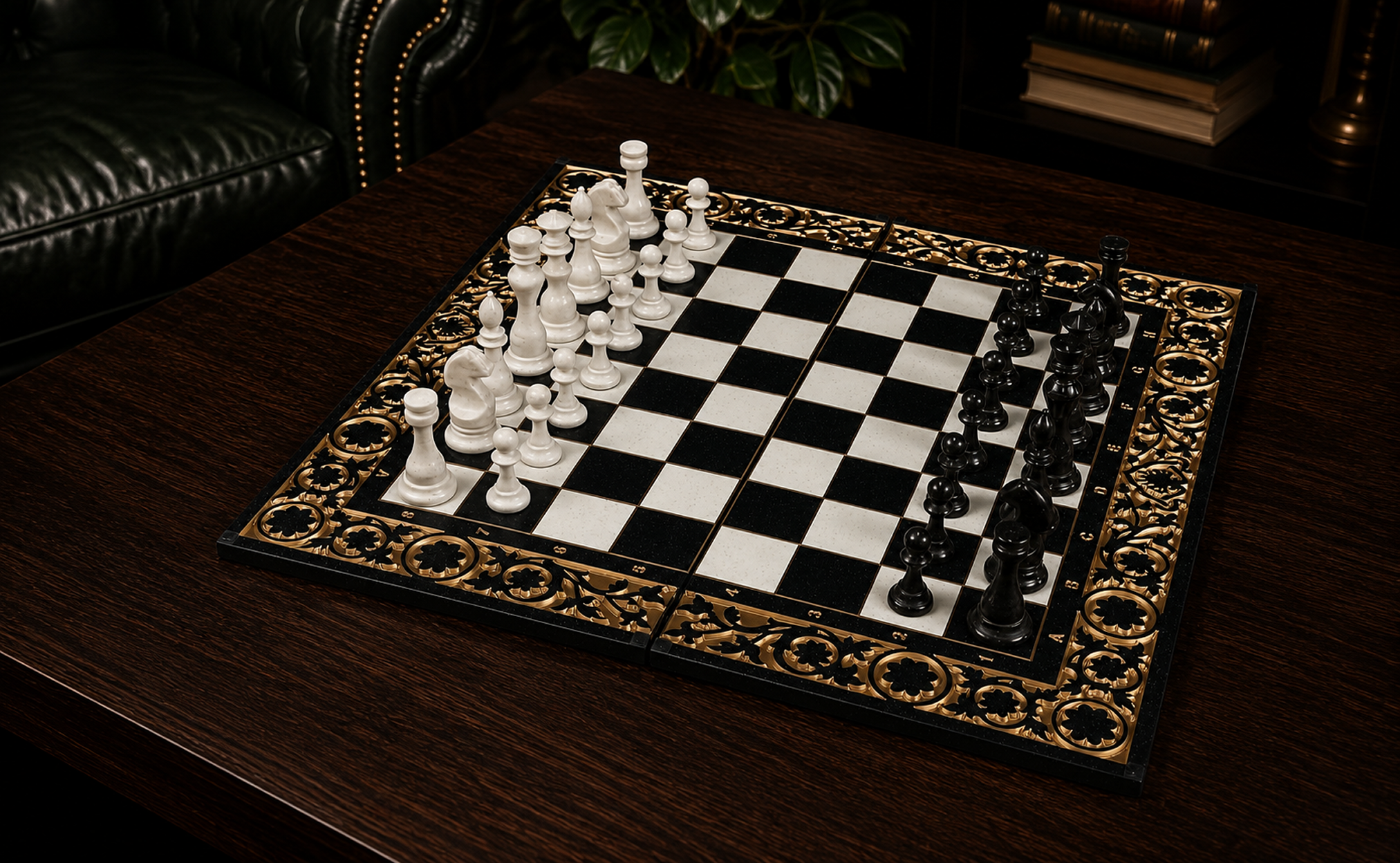 Stone Chess sets