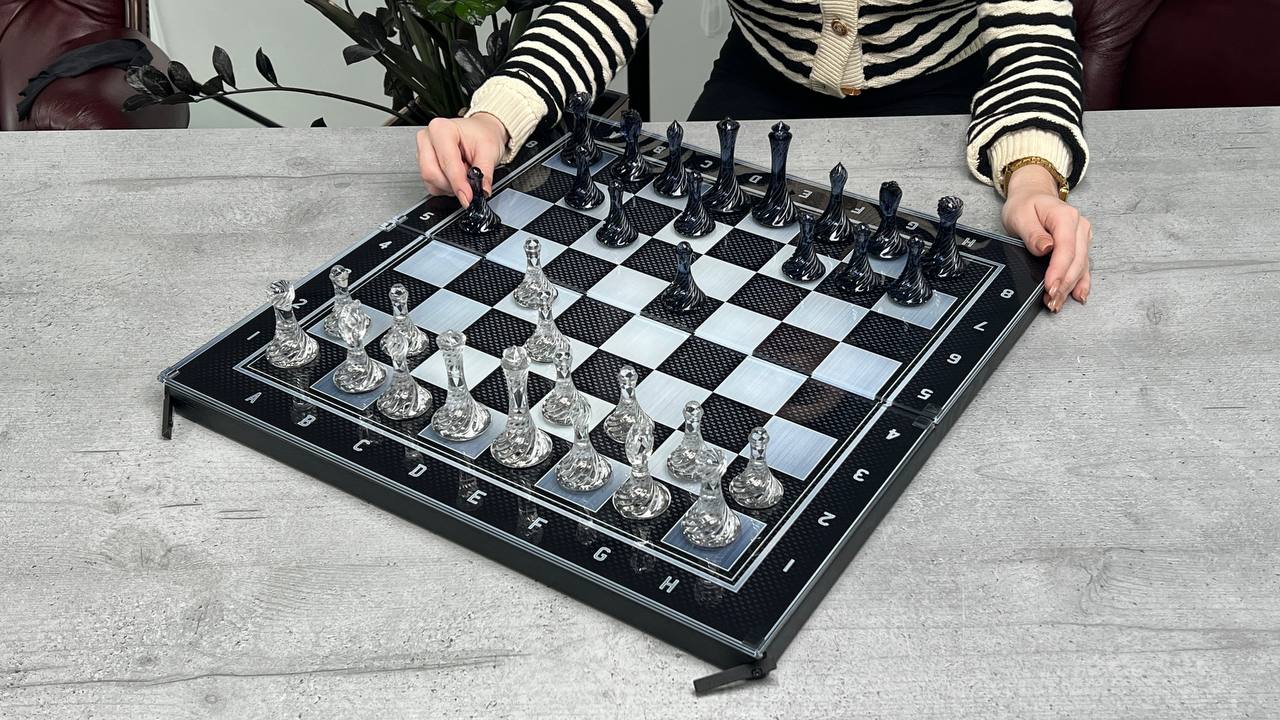 Glass Chess Sets