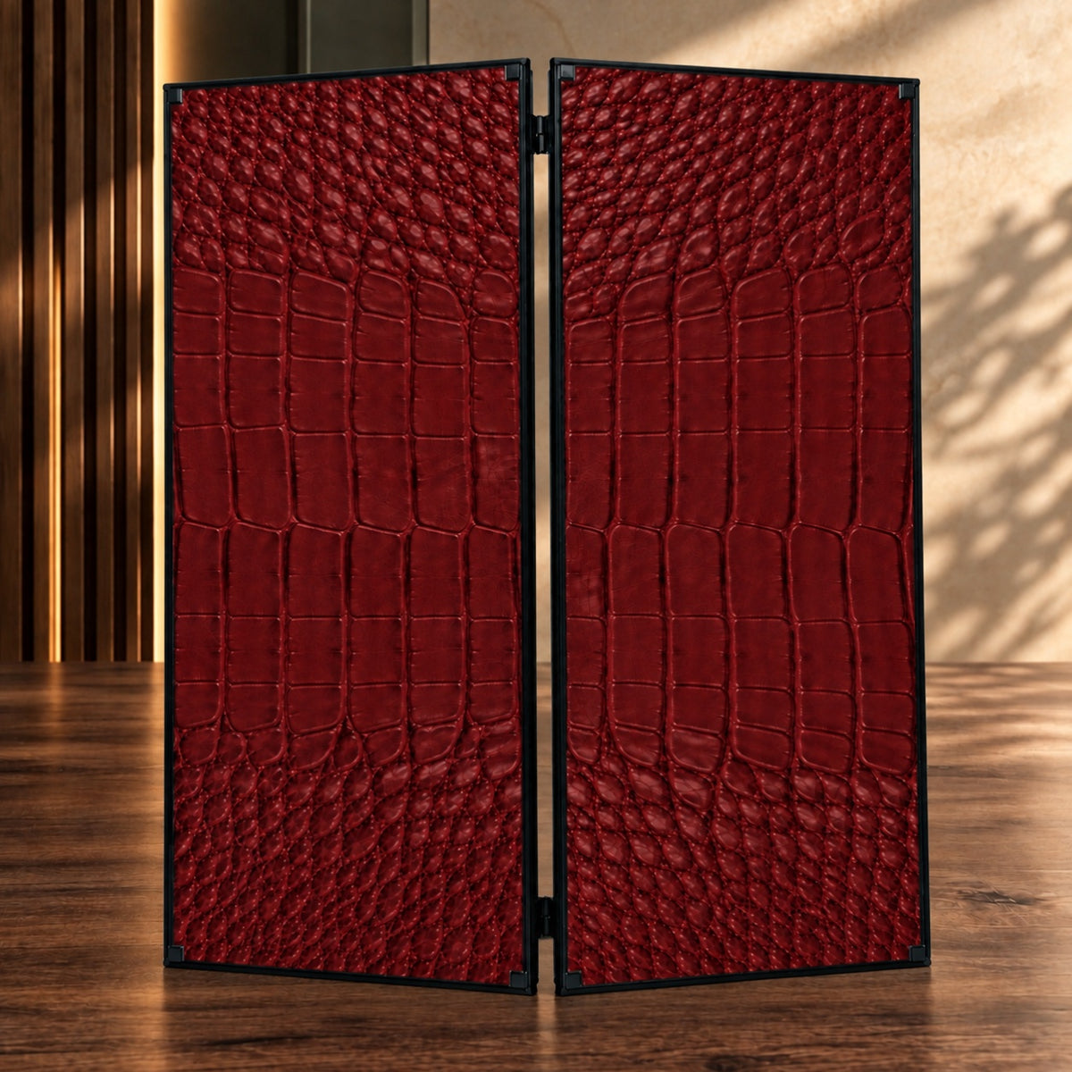 Superbe backgammon en verre « Lion » – 61 × 27 cm, réf. 250058. Personnalisé. Prêt à offrir | Livraison gratuite dans le monde entier.