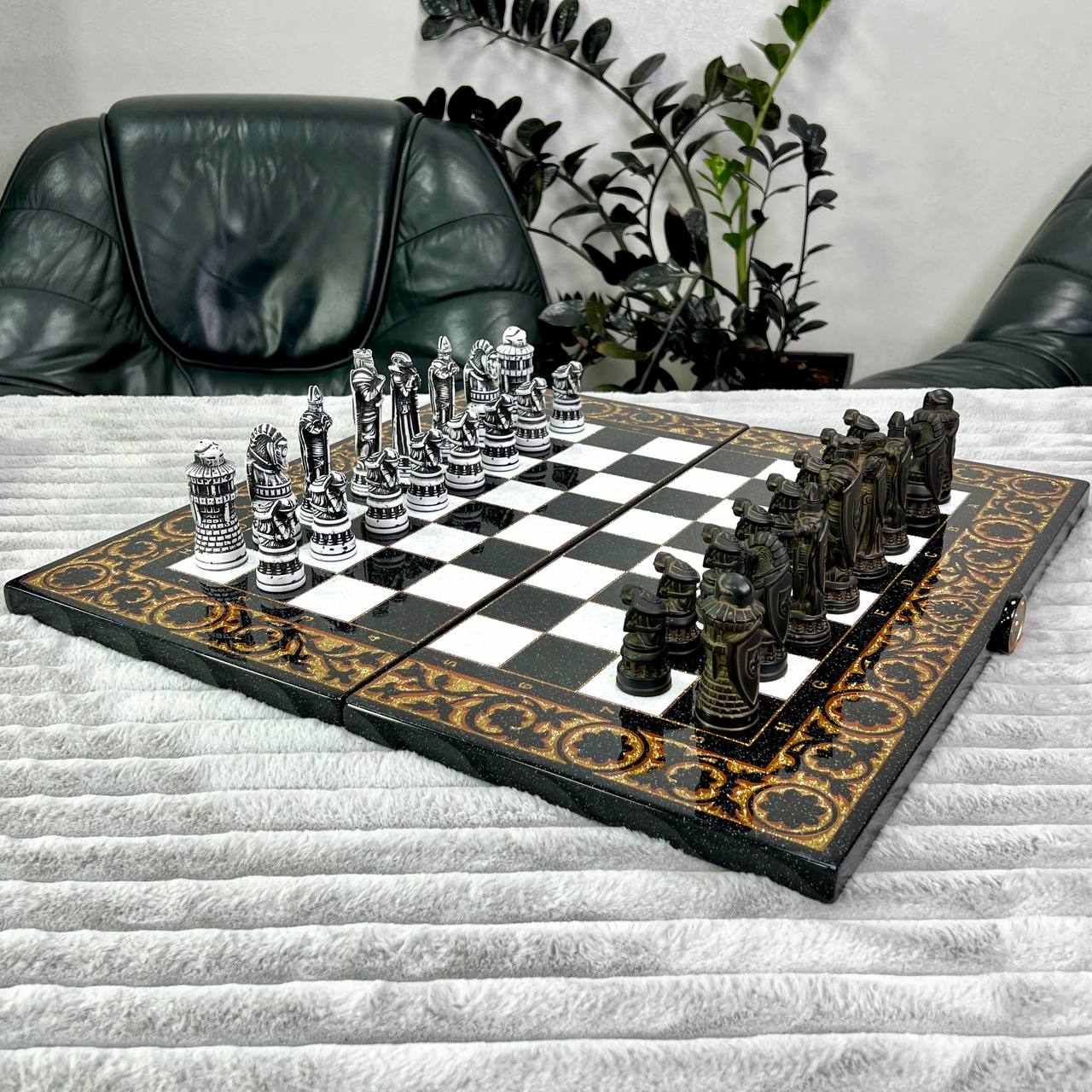Harry Potter Stone Chess Set – Large 22”