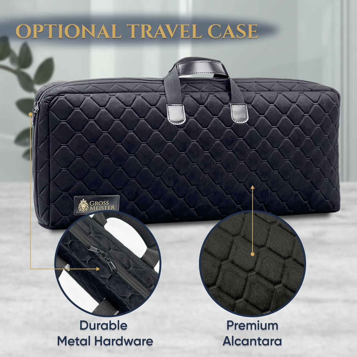 Crocodile Pattern Carbon Backgammon Set – Large 24"
