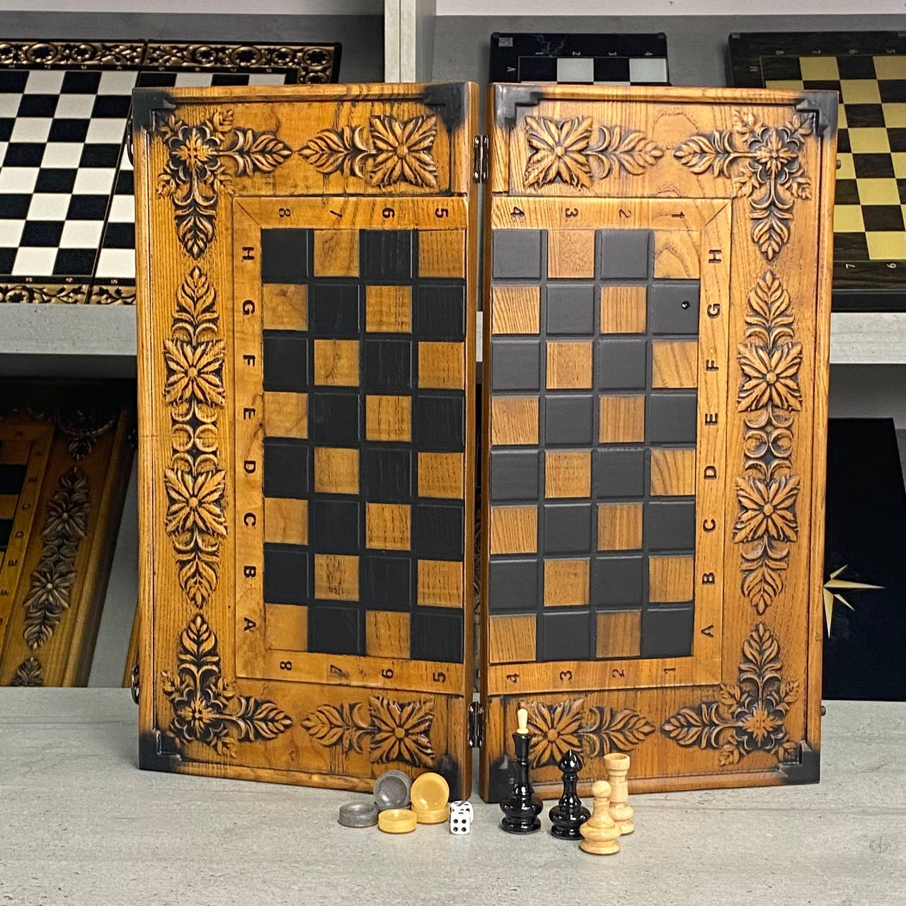 Classic Wooden Chess Set