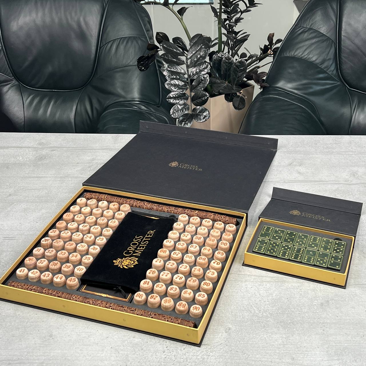 Deluxe Gift Set: Lotto + Domino – The Perfect Choice for Him – Premium Gift-ready with Free Worldwide Shipping