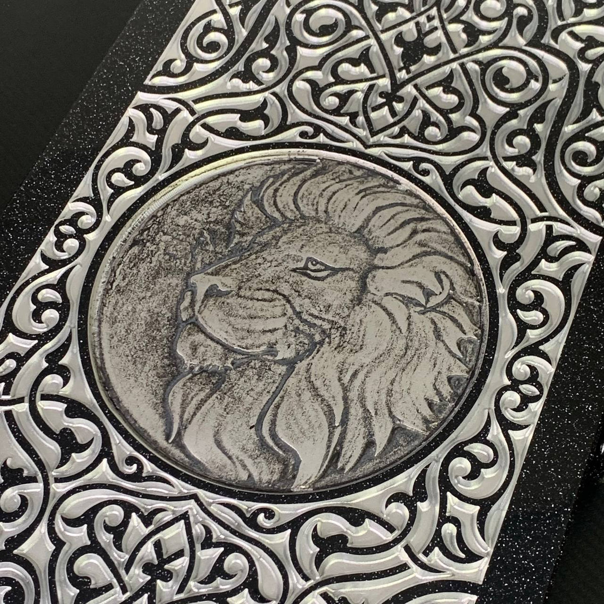 Carved Lion Stone Backgammon Set Premium Edition – Large 24”