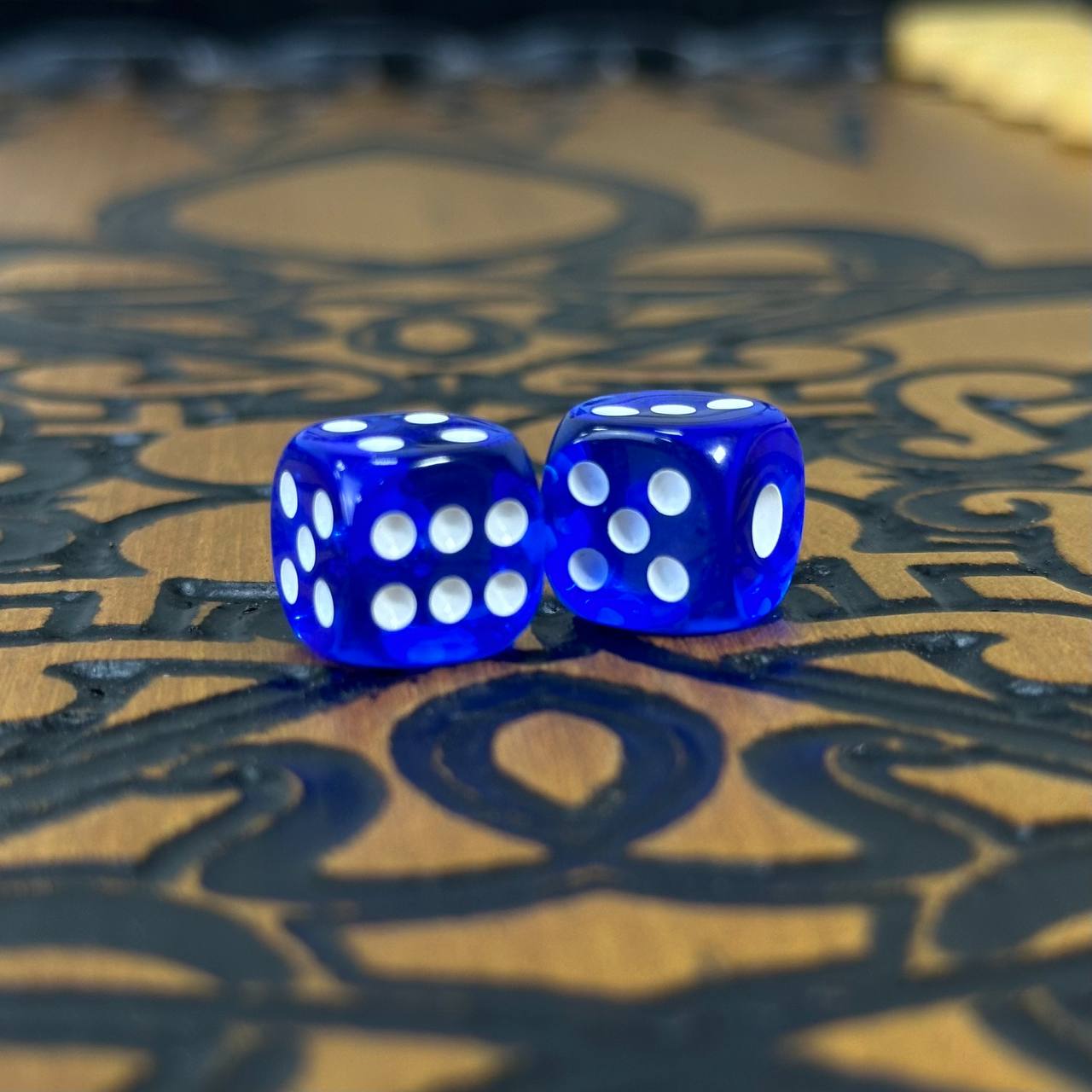 Premium Dragon Wooden Backgammon – Luxury Handcrafted Board Game