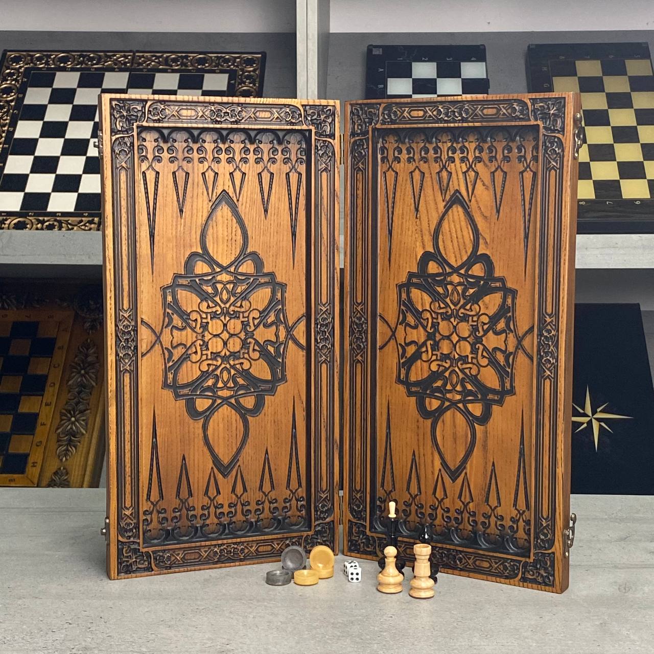 Classic Wooden Chess Set