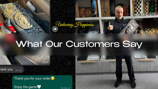 What Our Customers Say: Handcrafted Quality, Personal Touch, and Worldwide Delivery