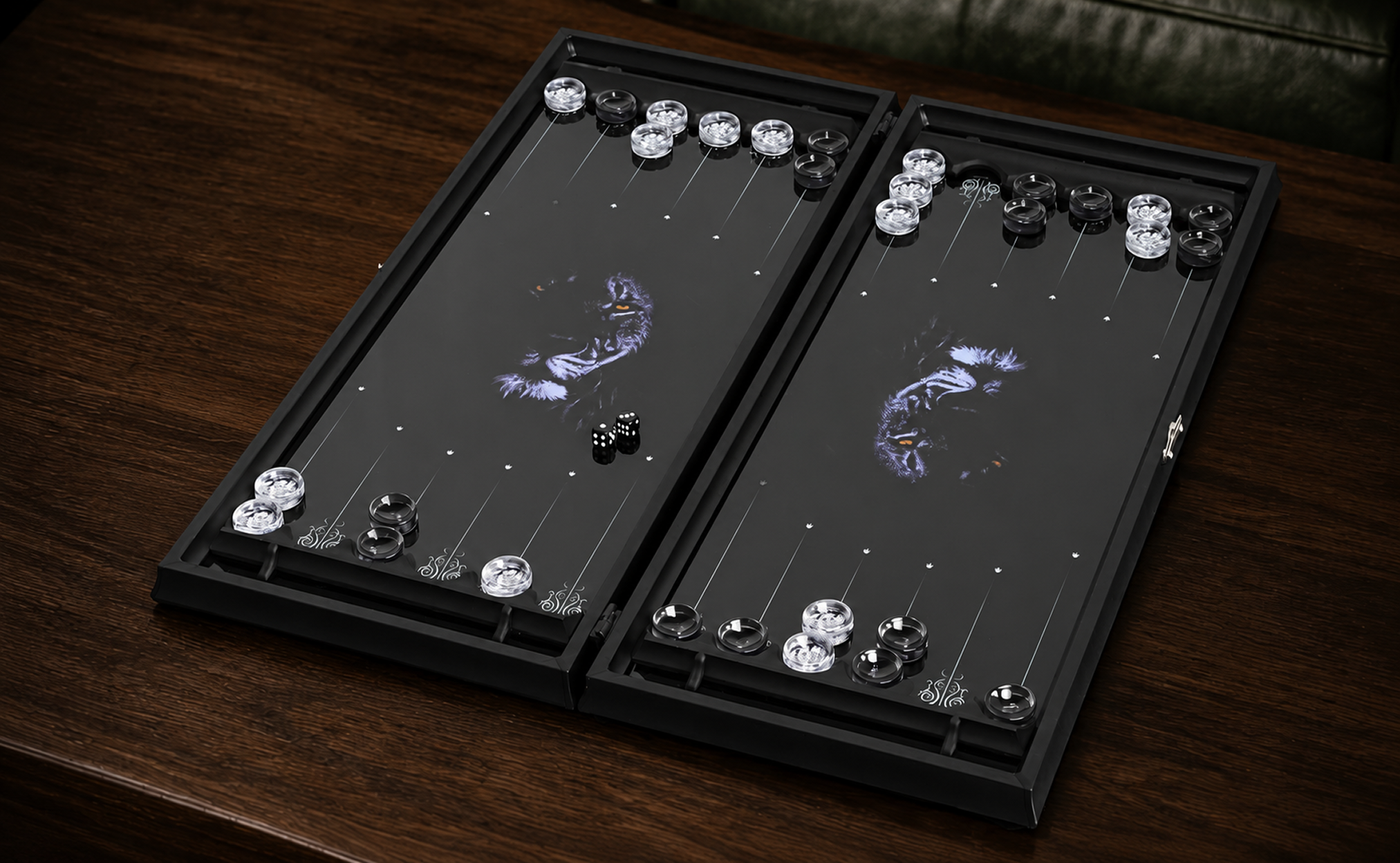 Glass Backgammon sets