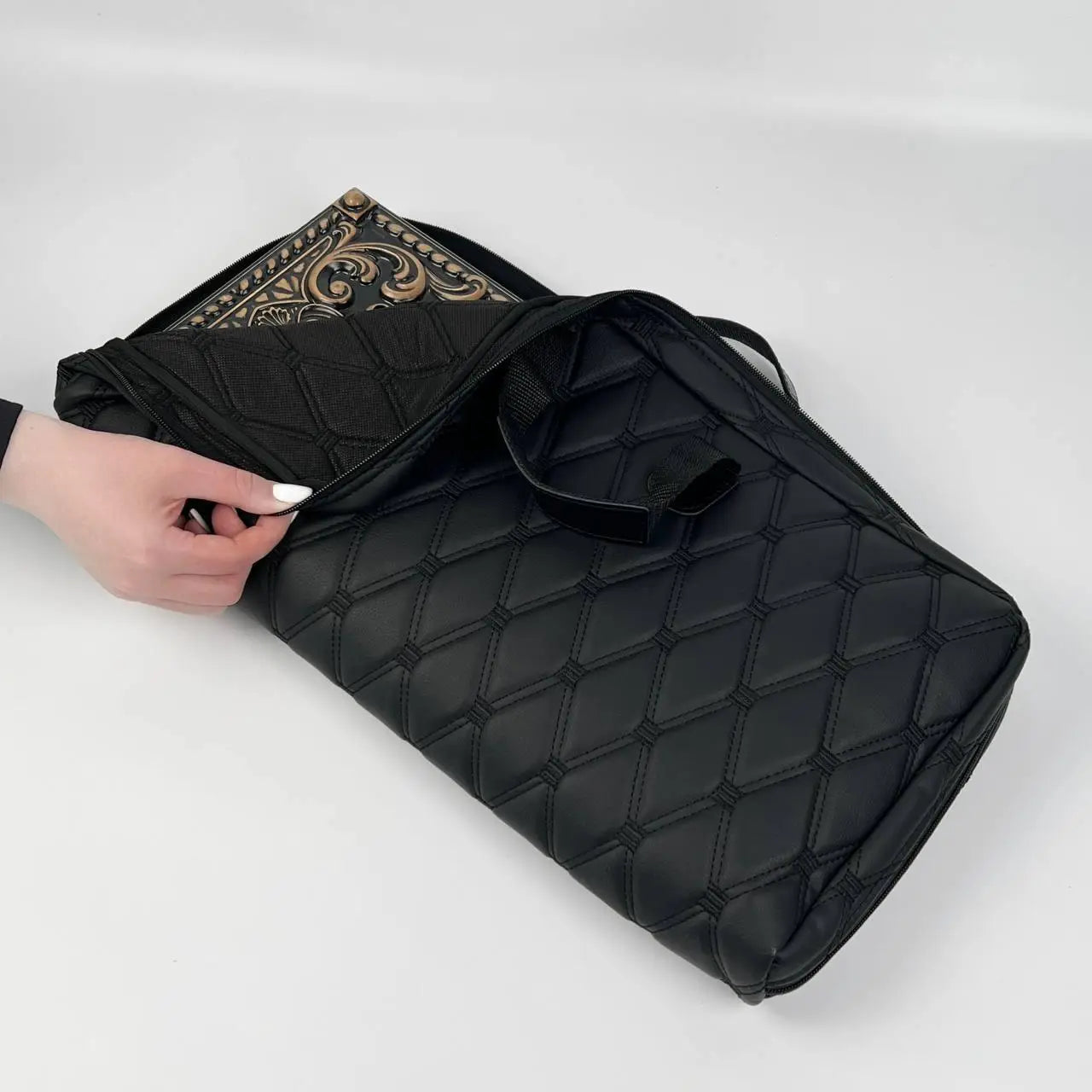 Premium Vegan Leather Carrying Case