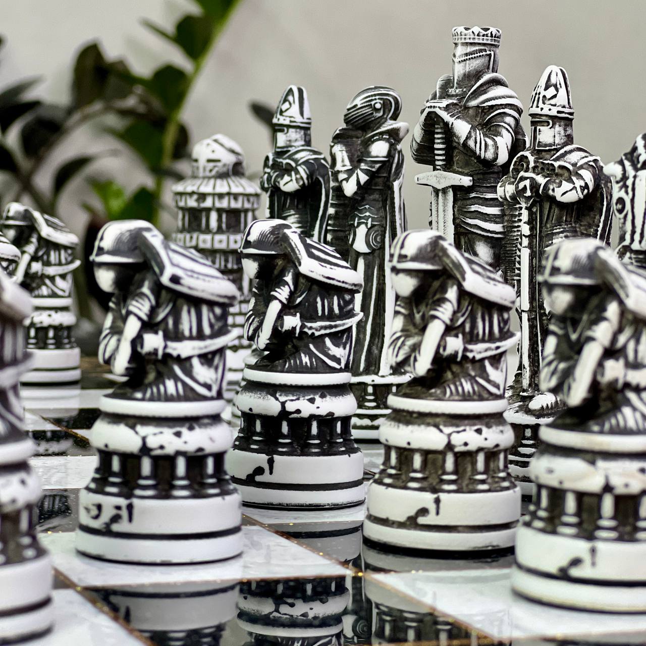 Harry Potter Stone Chess Set – Large 22”
