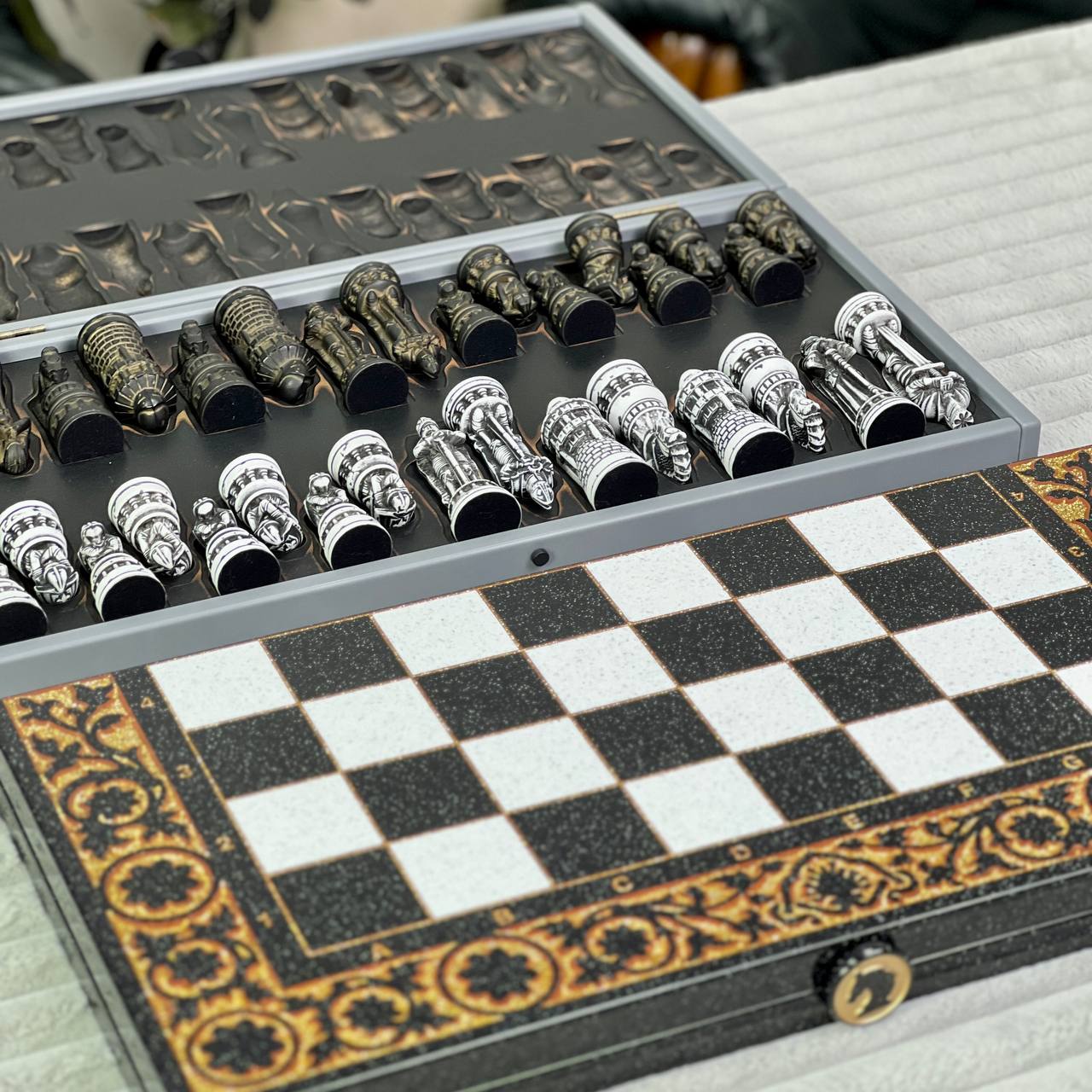 Harry Potter Stone Chess Set – Large 22”