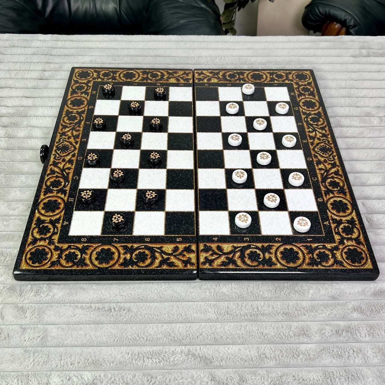 Harry Potter Stone Chess Set – Large 22”