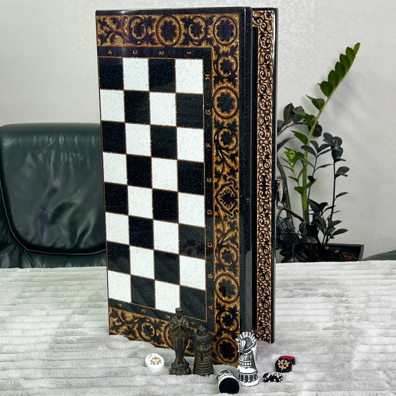 Harry Potter Stone Chess Set – Large 22”