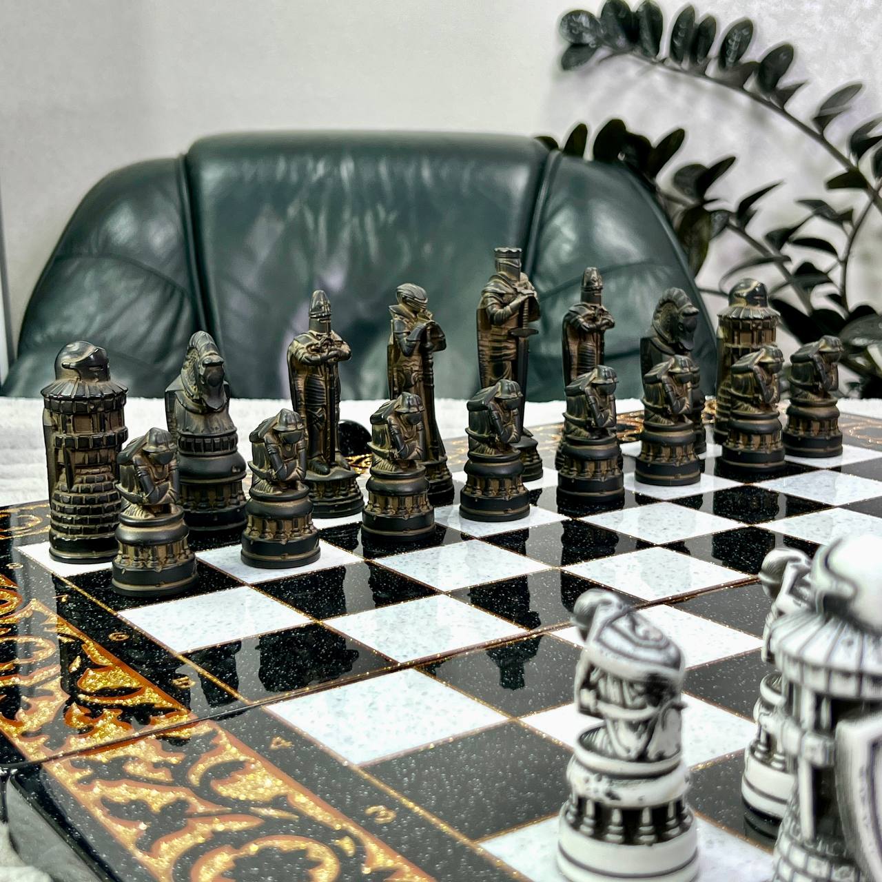 Harry Potter Stone Chess Set – Large 22”