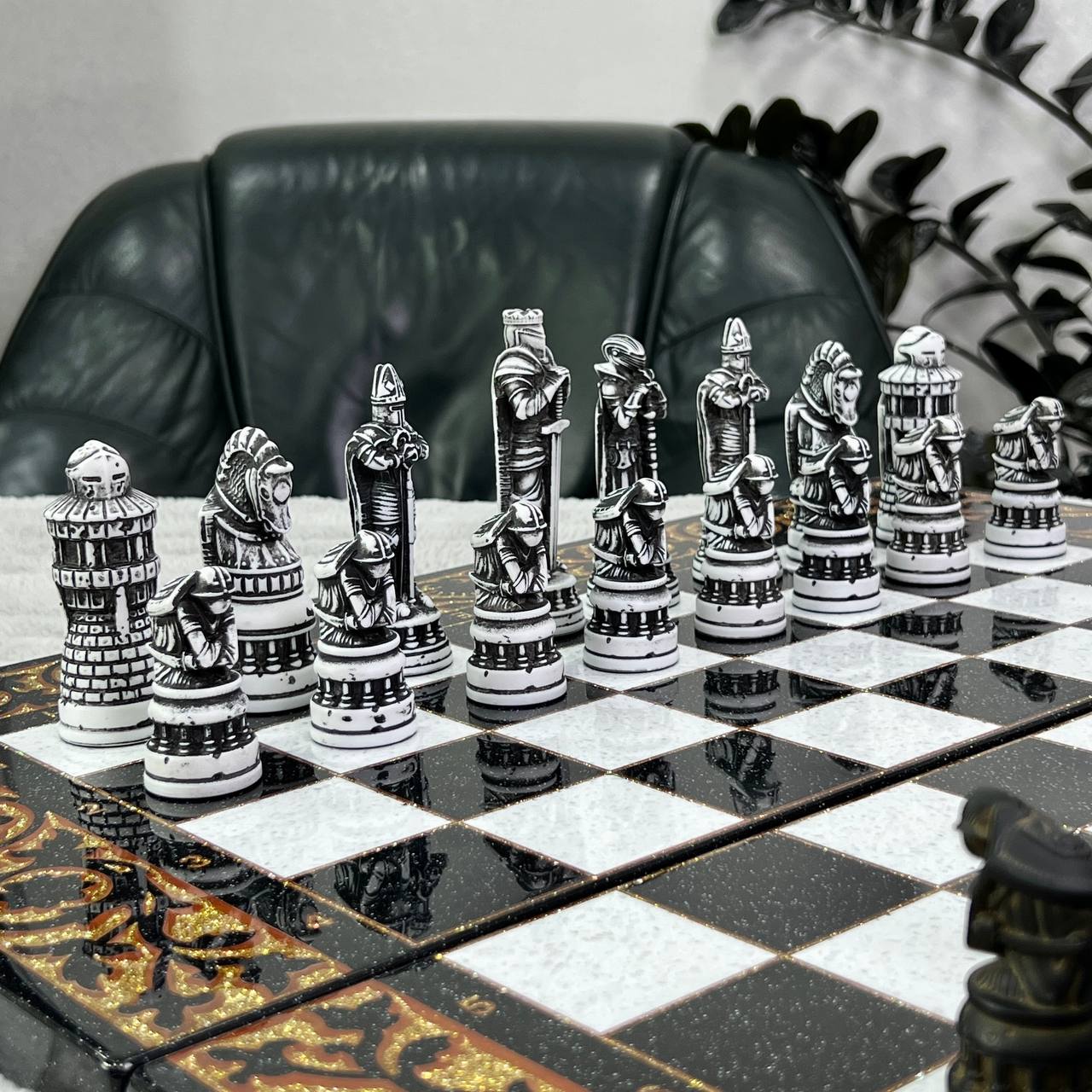 Harry Potter Stone Chess Set – Large 22”