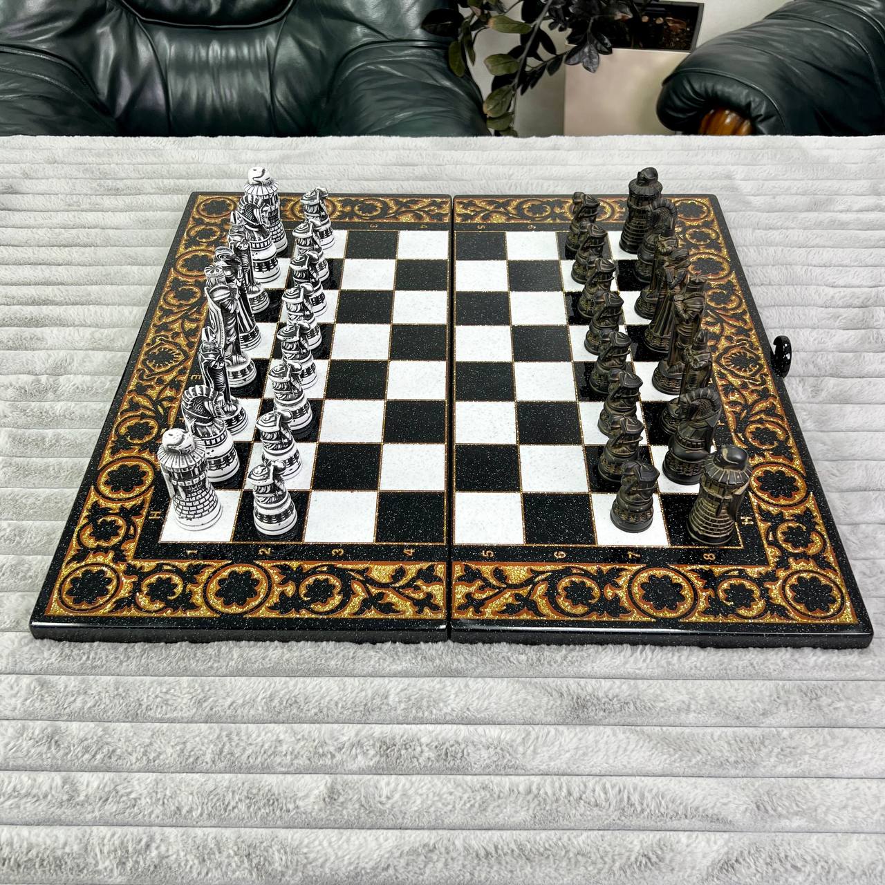 Harry Potter Stone Chess Set – Large 22”