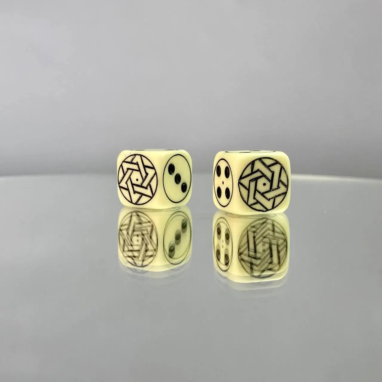 Signature Backgammon Dice set – 9 mm