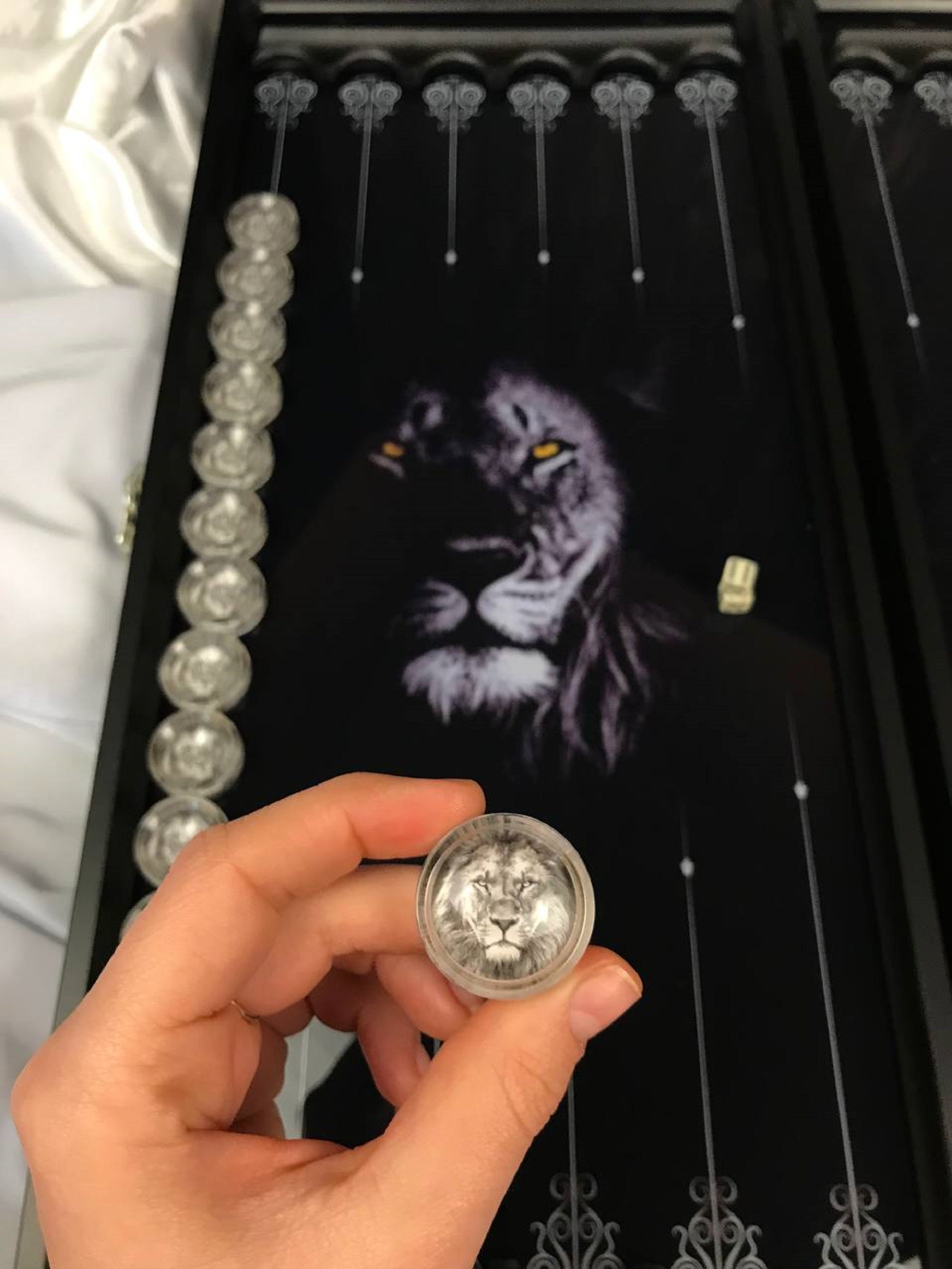 Jeu de pions de dames personnalisés 30×9mm, jetons et pions, pièces de backgammon personnalisées