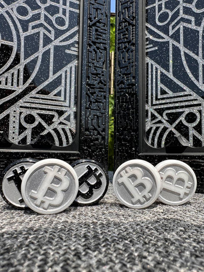 Luxuriöses Backgammon-Set aus schwarzem Acrylstein – Exklusive, handgefertigte Eleganz, geschenkfertig