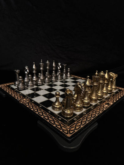 Ensemble de pièces d'échecs, pièces d'échecs, pièces de grandes dimensions 