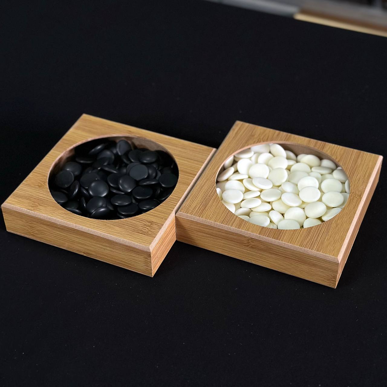 Jeu de société Go, cadeau insolite pour papa, cadeau pour couple, jeu de société chinois en bois