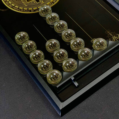 Backgammon en verre « Black Dollar » – Exquis, original, personnalisable, prêt à offrir