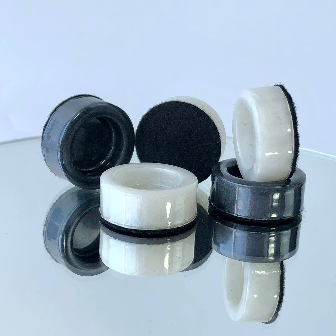 Damesteine-Set im Sortiment, 29mm. Für Backgammon und Damespiel. 