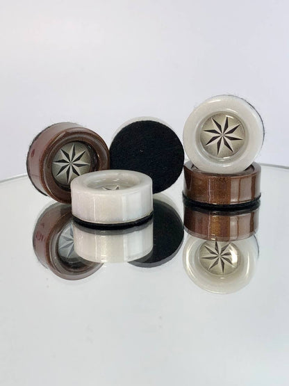 Damesteine-Set im Sortiment, 29mm. Für Backgammon und Damespiel. 