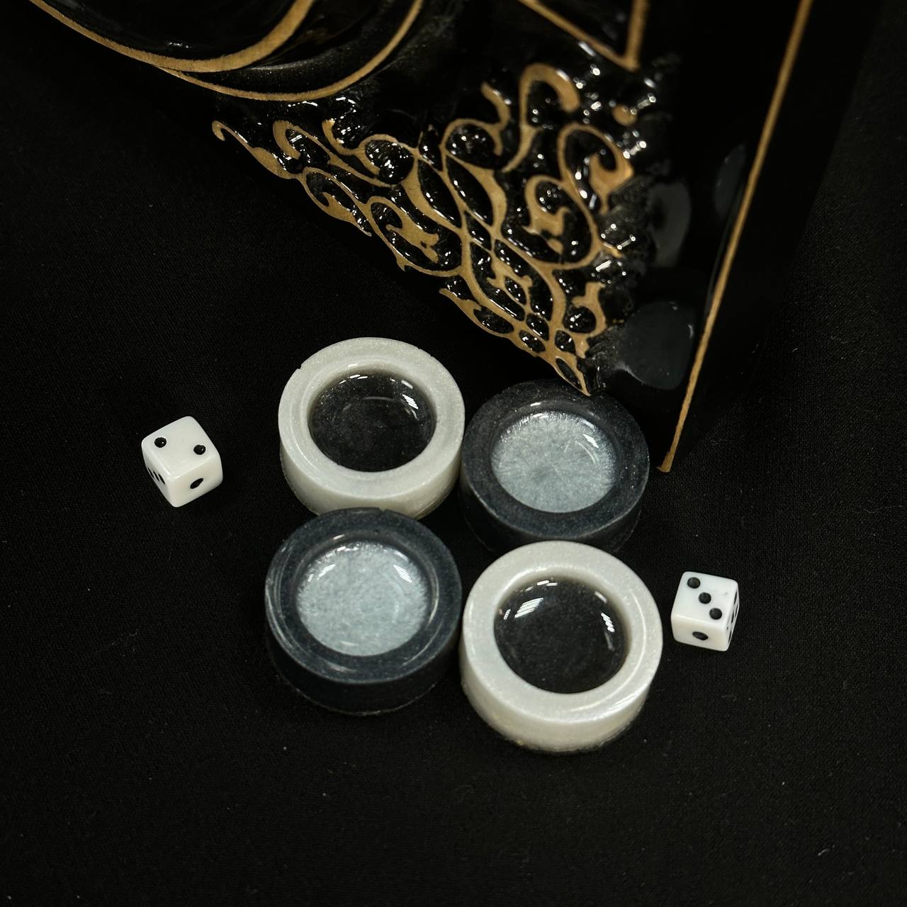 Jeu de backgammon en bois "Archer" 60*23cm. Prêt à offrir. Artisanat de qualité 