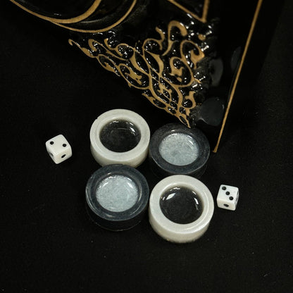 Jeu de backgammon en bois "Archer" 60*23cm. Prêt à offrir. Artisanat de qualité 