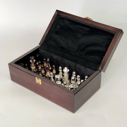 Pièces d'échecs en acrylique, Roi de 9 cm. Accessoire de jeu exclusif. Prêt à offrir