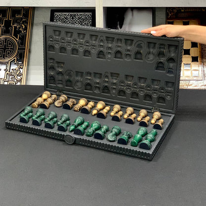 Hochwertiges Schachspiel aus Acryl (nur Figuren) mit Aufbewahrungsbox – Kostenlose Lieferung weltweit | Geschenkfertig