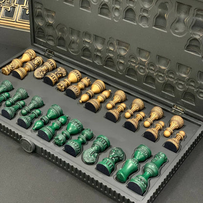 Hochwertiges Schachspiel aus Acryl (nur Figuren) mit Aufbewahrungsbox – Kostenlose Lieferung weltweit | Geschenkfertig
