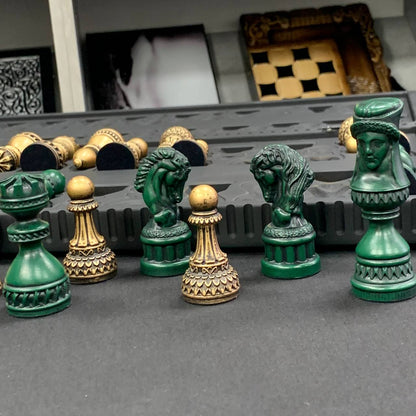 Hochwertiges Schachspiel aus Acryl (nur Figuren) mit Aufbewahrungsbox – Kostenlose Lieferung weltweit | Geschenkfertig
