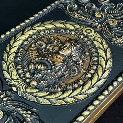 Exklusives Holz-Backgammon "Vigro Zodiac". Individualisierbar und verschenkfertig
