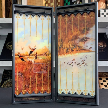 Jeu de backgammon en verre personnalisable – Créez votre plateau et vos jetons élégants avec livraison gratuite