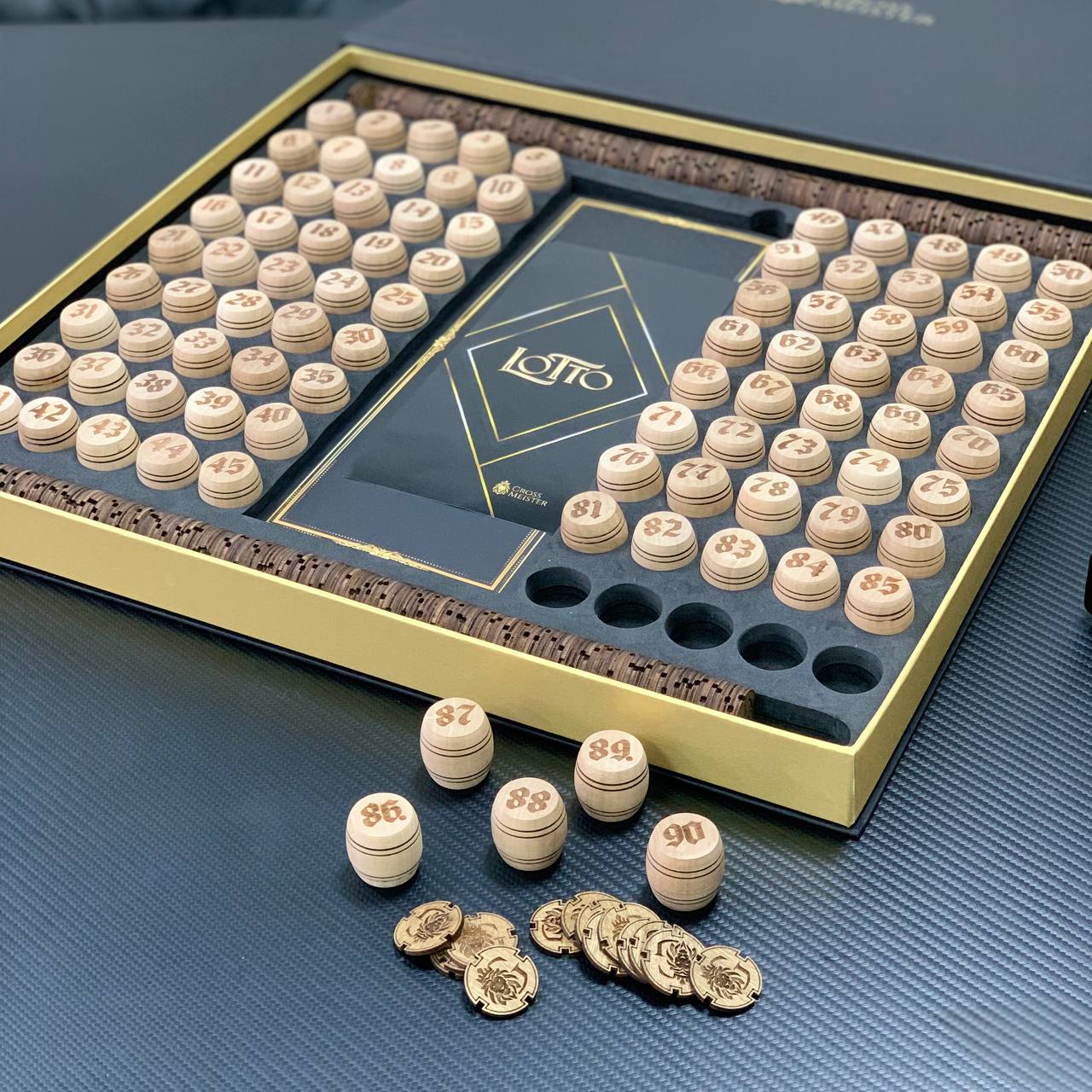 Lotto: A Classic Board Game with a unusual Modern Twist, art.410102. Gift-ready.