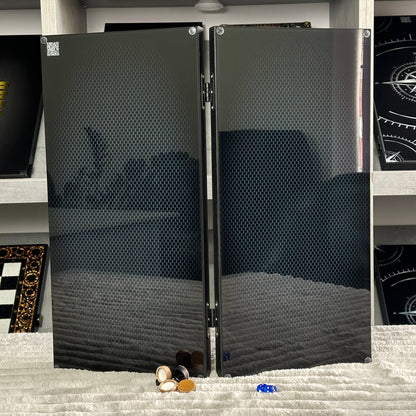 Glasschach- und Glas-Backgammon-Set 3in1, Chekers-Brettspiel, individuelles Backgammon-Brett, modernes Backgammon-Brett