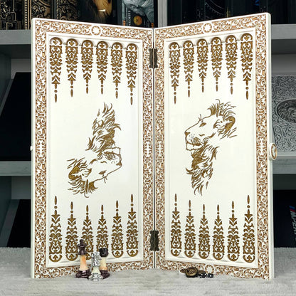 Luxury 3-in-1 Chess, Checkers & Backgammon Set – Handcrafted Acrylic Stone Chess + Free International Shipping Gift-ready