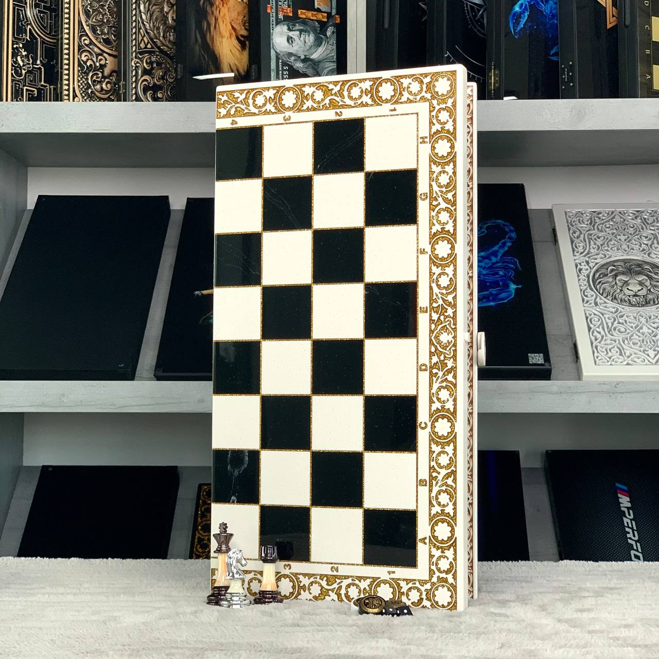 Luxury 3-in-1 Chess, Checkers & Backgammon Set – Handcrafted Acrylic Stone Chess + Free International Shipping Gift-ready