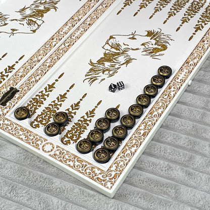 Luxury 3-in-1 Chess, Checkers & Backgammon Set – Handcrafted Acrylic Stone Chess + Free International Shipping Gift-ready