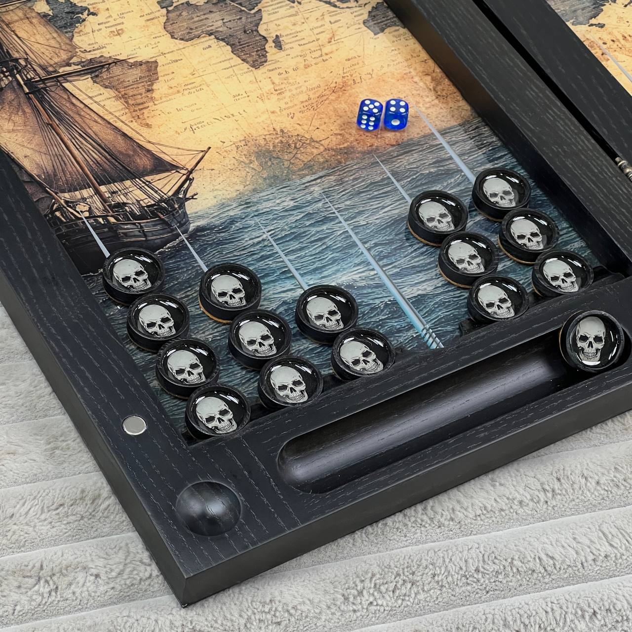 Premium Tempered Glass&Wood Board Game — The Ultimate Statement of Success