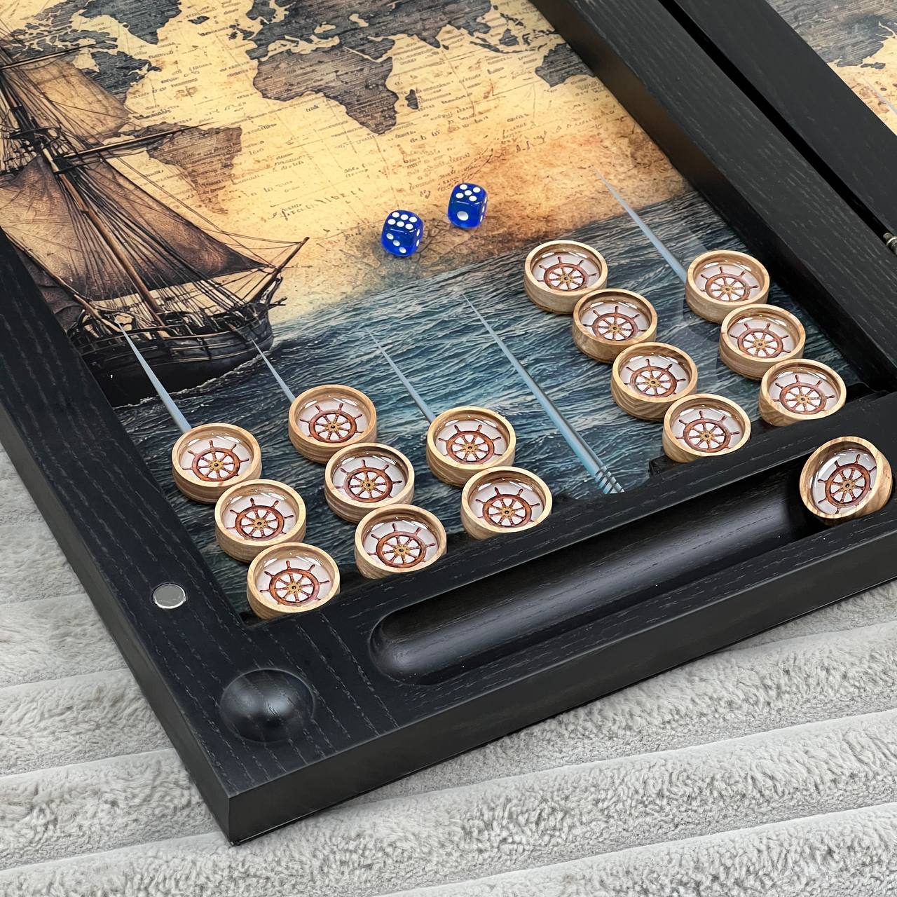 Premium Tempered Glass&Wood Board Game — The Ultimate Statement of Success