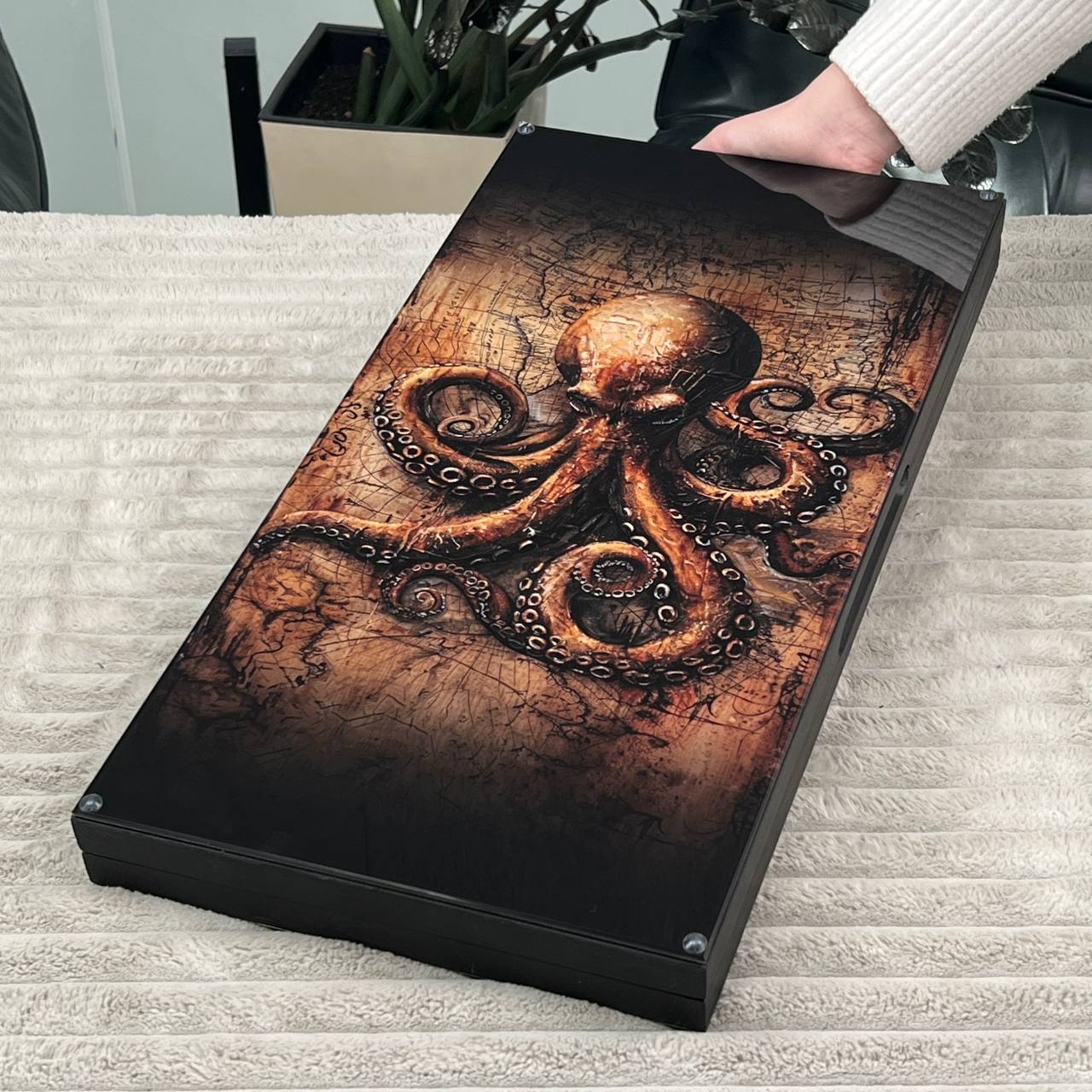 Premium Tempered Glass&Wood Board Game — The Ultimate Statement of Success