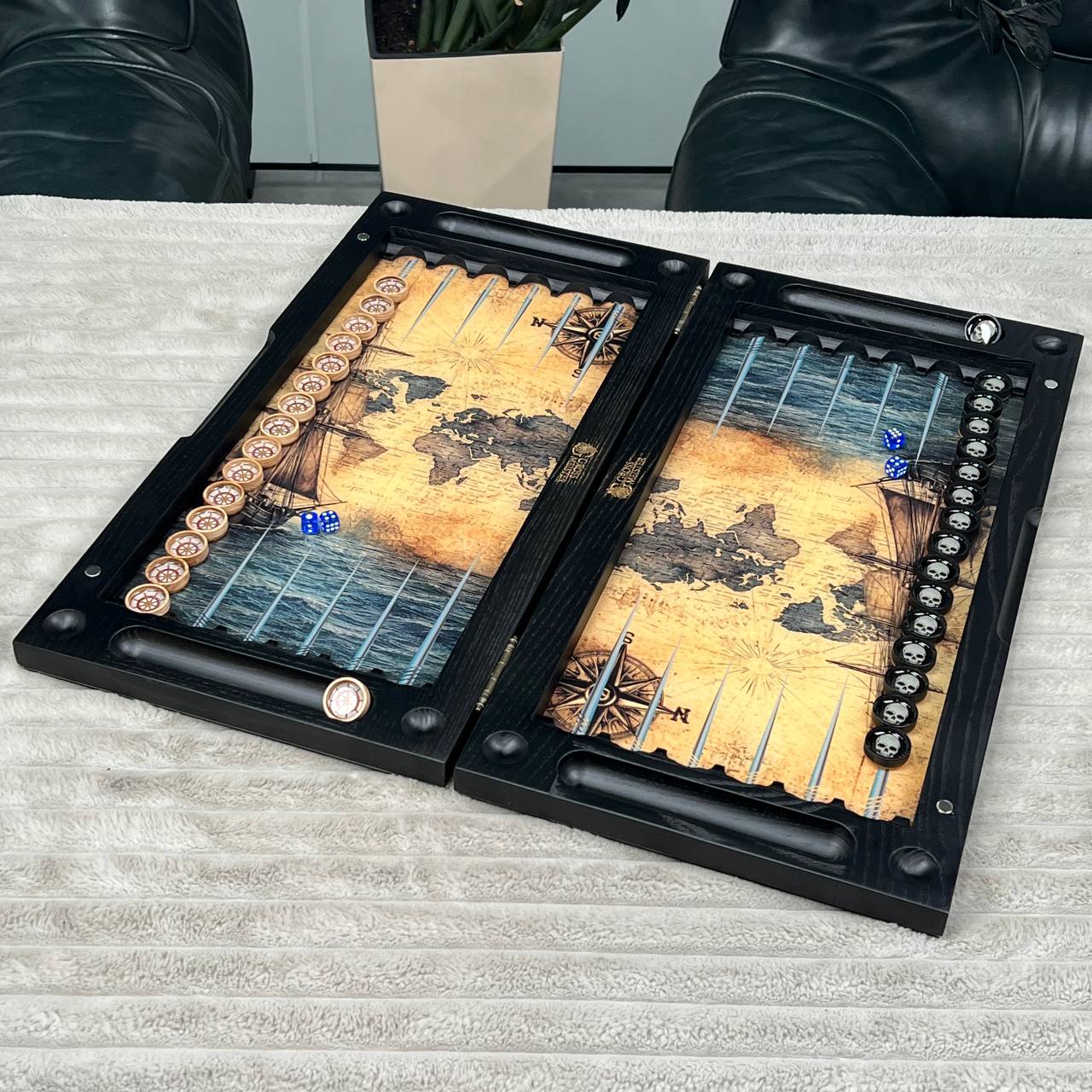Premium Tempered Glass&Wood Board Game — The Ultimate Statement of Success