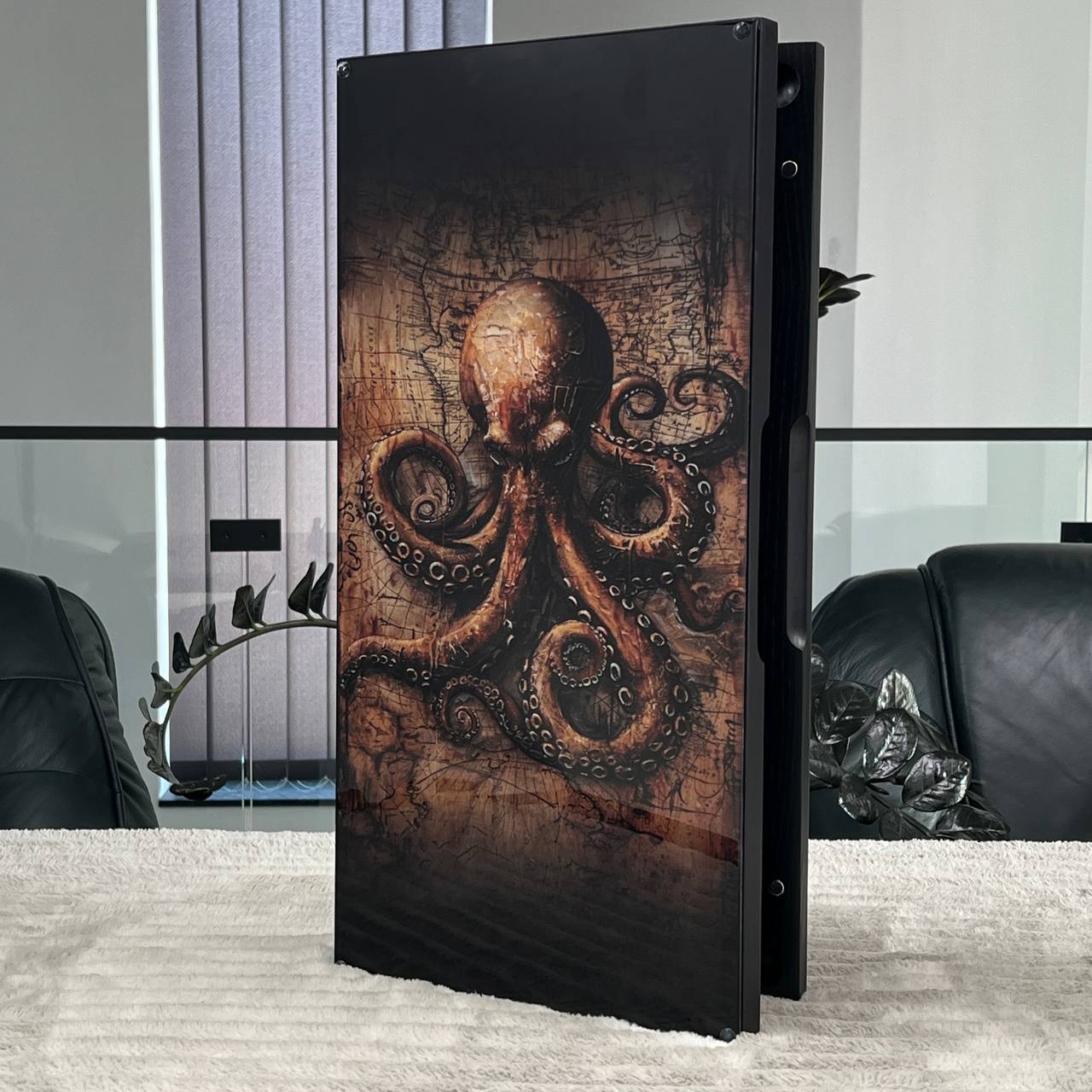 Premium Tempered Glass&Wood Board Game — The Ultimate Statement of Success