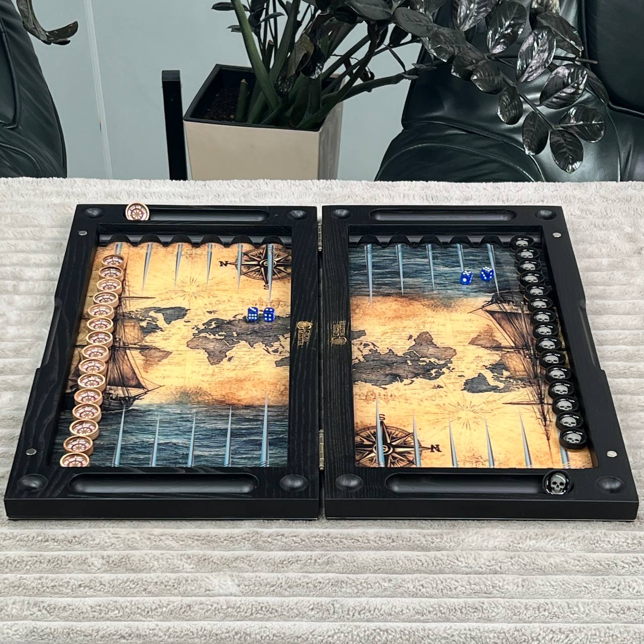 Premium Tempered Glass&Wood Board Game — The Ultimate Statement of Success