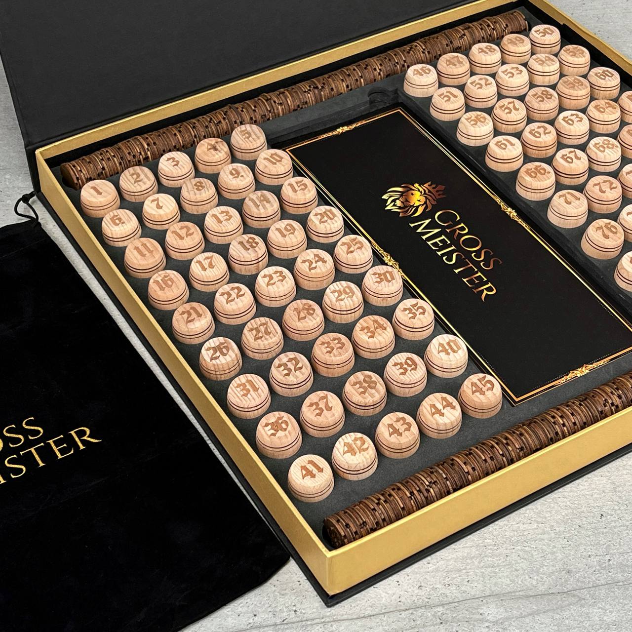 Loto : un jeu de société classique avec une touche moderne inhabituelle, art.410102. Prêt à offrir.