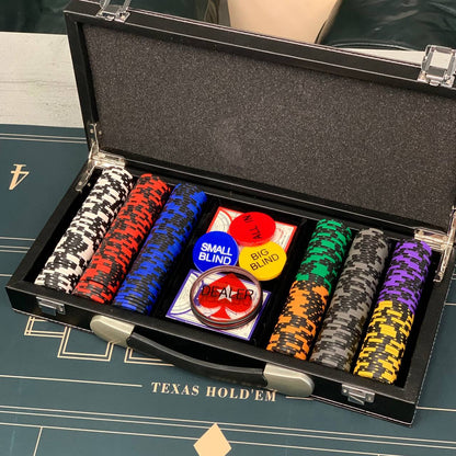 Coffret de 300 jetons de poker : l'expérience ultime du poker avec livraison internationale gratuite Prêt à offrir Insolite