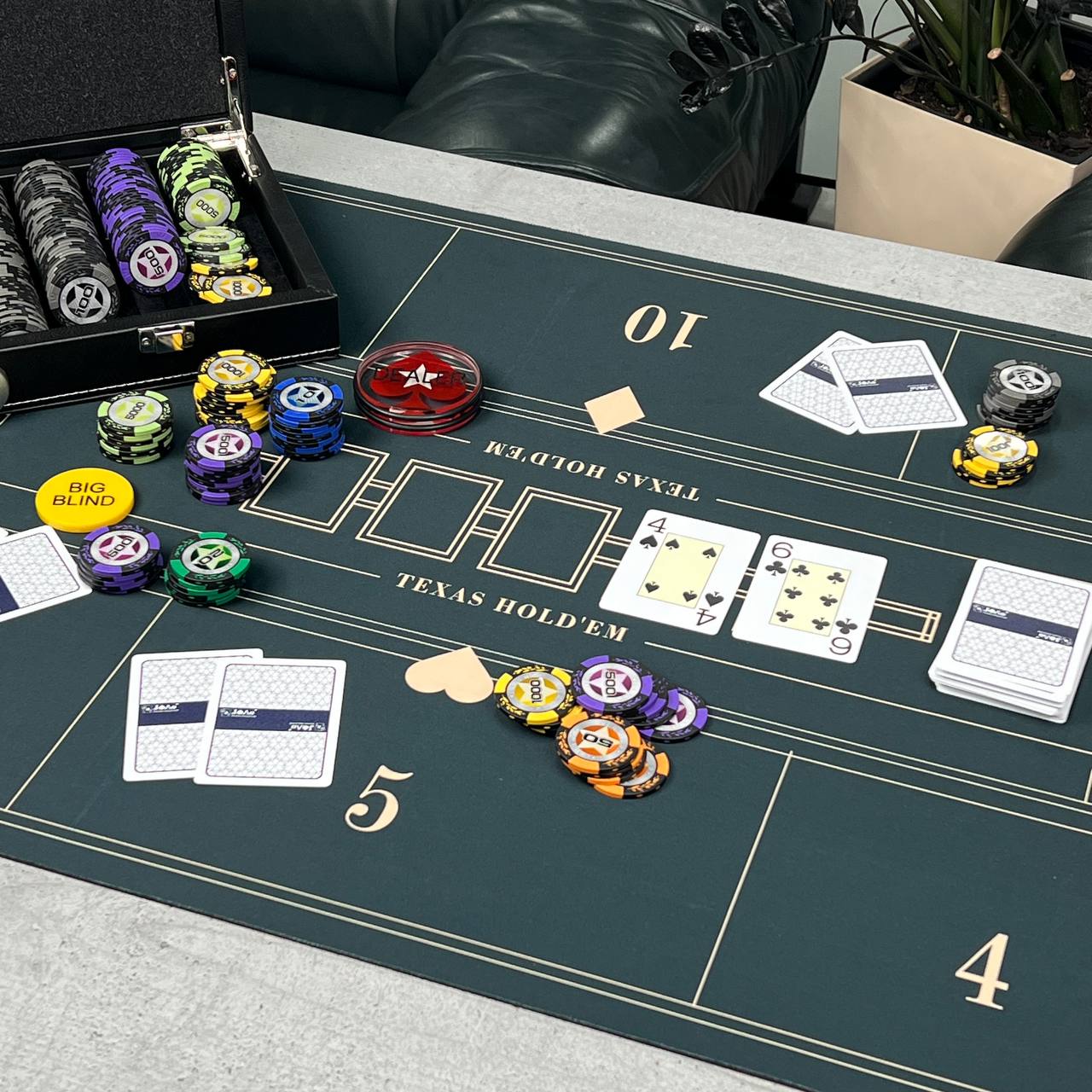 Poker 500 Chips Set: The Ultimate Poker Experience, Gift-ready